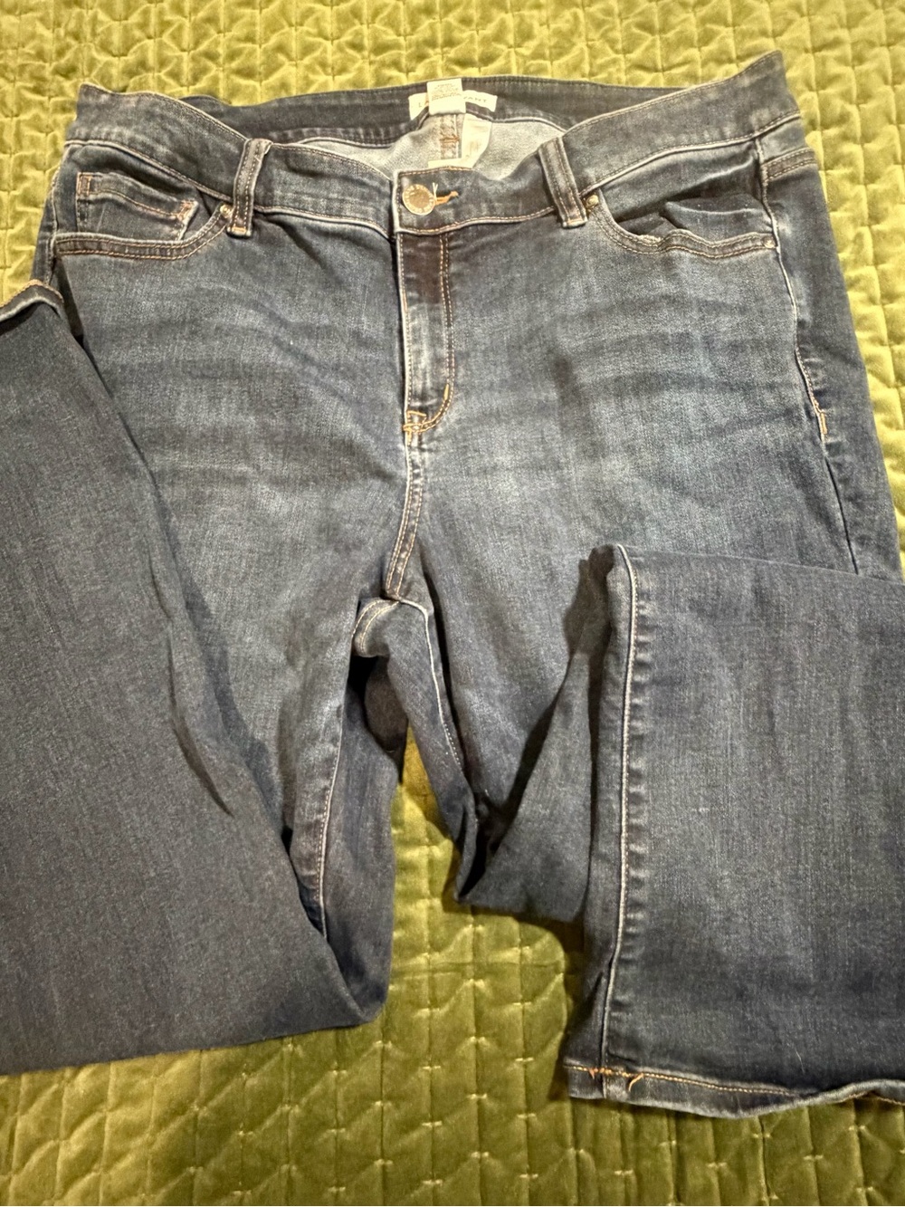 Lane Bryant‎ mid rise boot flex waistband signature fit denim jeans size 18s